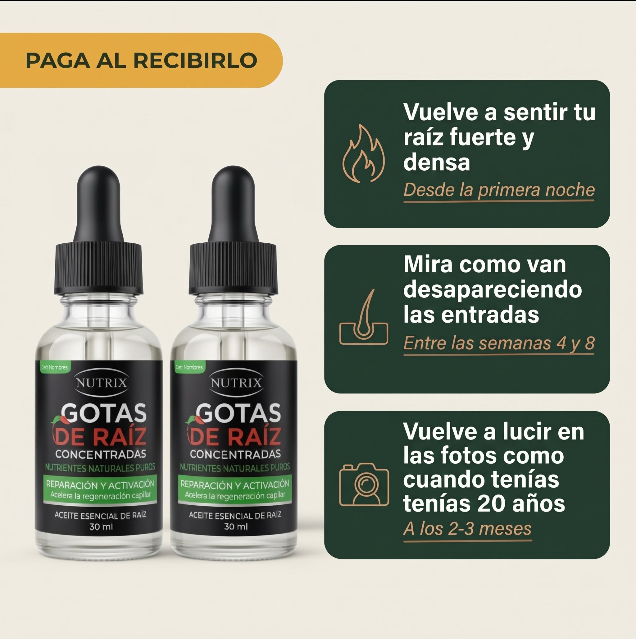 Nutrix -Gotas para la nutrición de la raíz