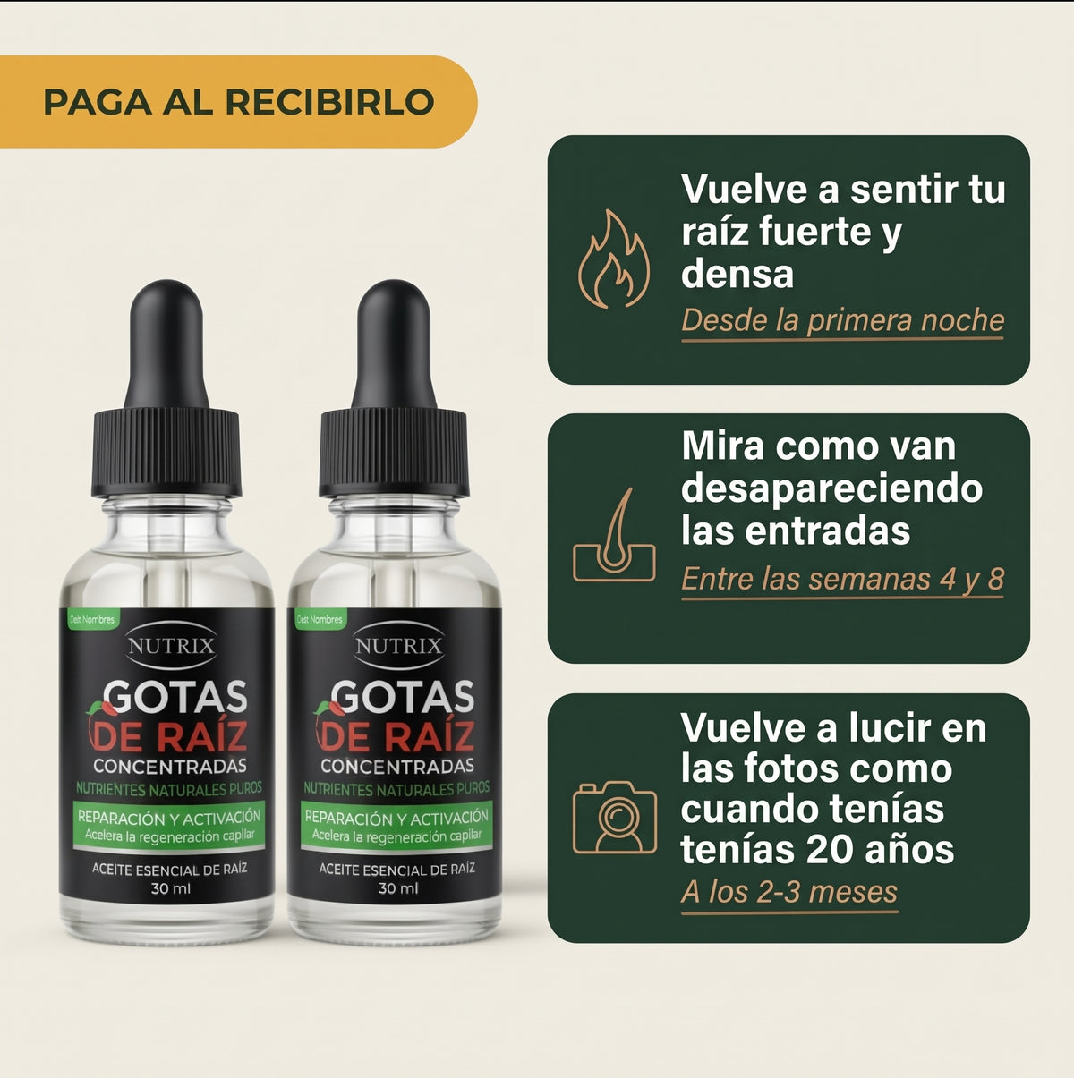 Nutrix -Gotas para la nutrición de la raíz