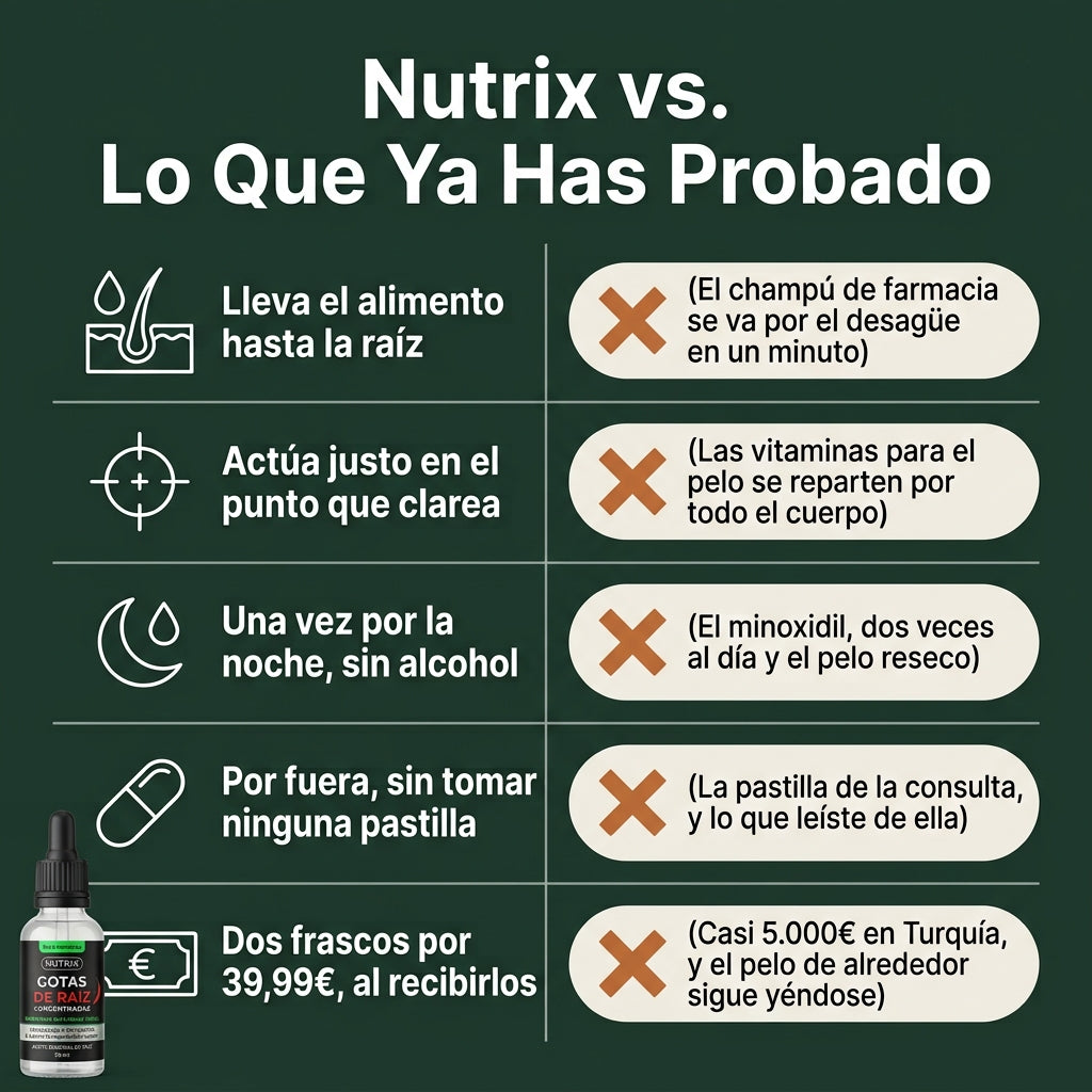 Nutrix -Gotas para la nutrición de la raíz