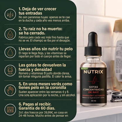 Nutrix -Gotas para la nutrición de la raíz